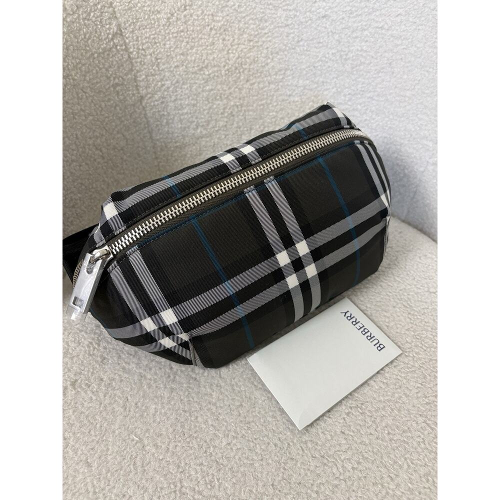 Burberry Checked Print Bum Bag - Picture 2 of 8